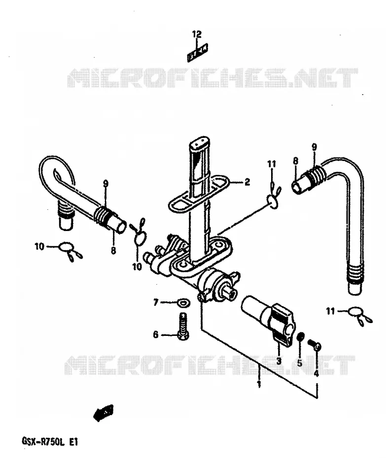 Robinet D'Essence Universel 34 Mm Petcock Pour Suzuki LT50 LTZ50 LT80 LTZ250 LTZ400 KFX50 – Qualité Robuste En Aluminium