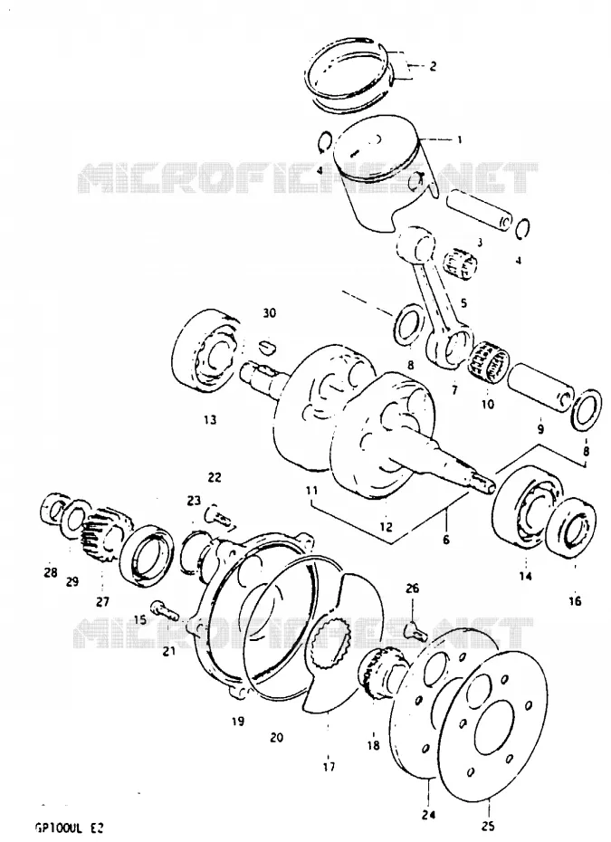 VILEBREQUIN Suzuki MOTO 100 GP 1983  GP100UD(X/D/L)