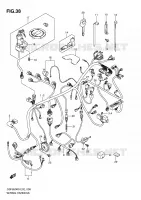 FAISCEAU ELECTRIQUE (GSF650SK9/SAK9/SUK9/SUAK9/SL0/SAL0/SUL0/SUAL0) pour Suzuki BANDIT 650 2009