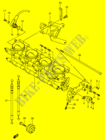 ENSEMBLE INJECTION (MODELE K1) pour Suzuki GSX-R 750 2001