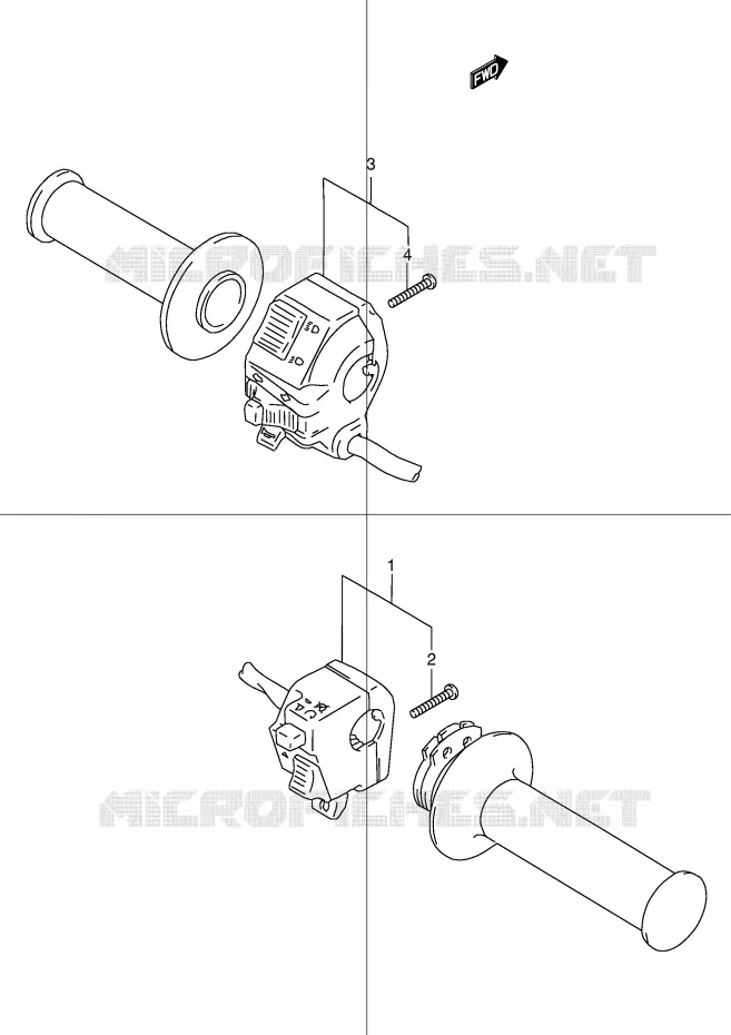 COMMODOS Suzuki MOTO 250 DR 2000  DR250RY(E24)