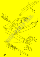 BRAS OSCILLANT ARRIERE (MODELE P/R) pour Suzuki GSX-R 1100 1997