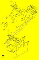 CLIGNOTANTS (MODELE N/P/R/T/V) pour Suzuki GSX 250 1991