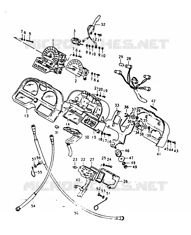 COMPTEUR Suzuki MOTO 1100 GSX 1980  GSX1100T(T/X)