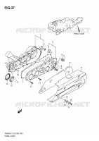 CARTER TRANSMISSION (AN650AL1 E33) pour Suzuki BURGMAN 650 2011