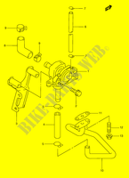 SYSTEME RECYCLAGE GAZ ECHAPPEMENT (AN250W/X/Y E18,AN250RY E34) pour Suzuki BURGMAN 250 1998