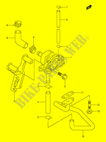 SYSTEME RECYCLAGE GAZ ECHAPPEMENT (MODELE K1/K2) pour Suzuki BURGMAN 250 2000