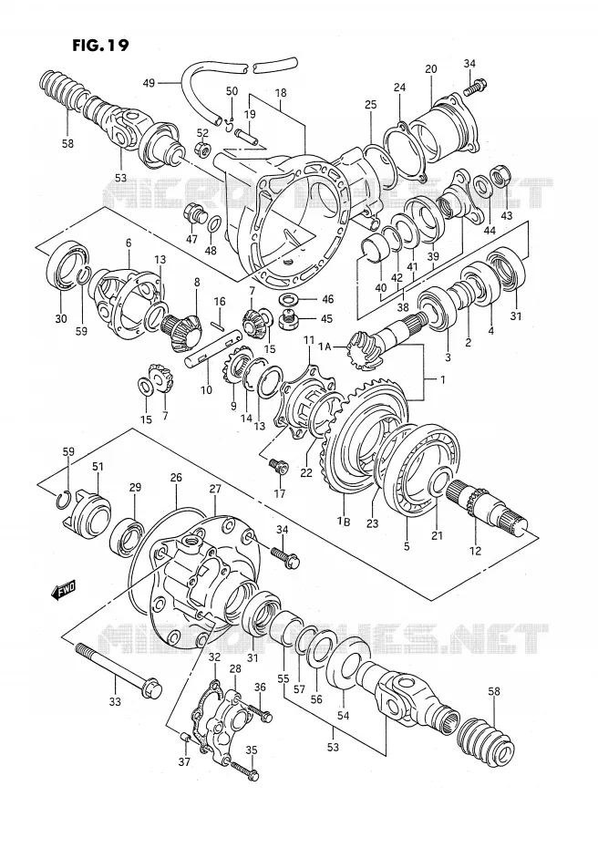 PONT AVANT Suzuki QUAD 250 QUADRUNNER 1987  LT-4WDH(E3)