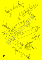 BRAS OSCILLANT ARRIERE (GSF1200SAV/SAW/SAX/SAY) pour Suzuki BANDIT 1200 1996