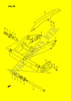 BRAS OSCILLANT ARRIERE (MODELE N/P) pour Suzuki GSX-R 750 1993