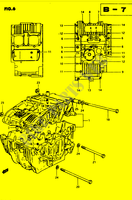 CARTER (MODELE D) pour Suzuki GSX 250 1983