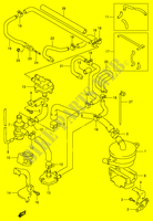 SYSTÈME DE RECYCLAGE GAZ D'ECHAPPEMENT (E18,E39) pour Suzuki GSX-R 1100 1996
