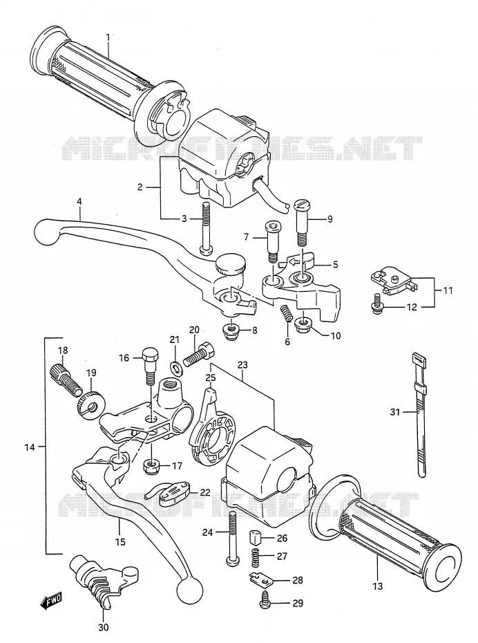 COMMODOS Suzuki MOTO 400 BANDIT-N 1991  GSF400M(E28)