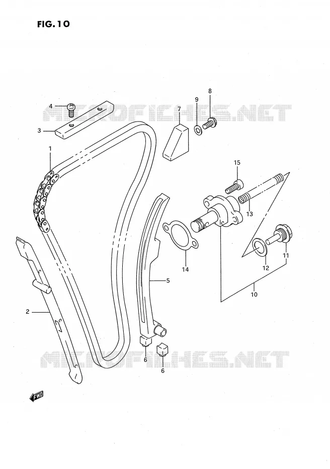 DISTRIBUTION Suzuki MOTO 750 GSX-R 1994  GSX-R750SPR(E4)