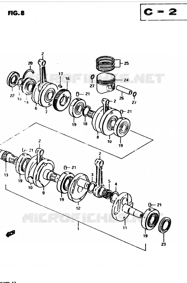 VILEBREQUIN Suzuki MOTO 850 GS 1983  GS850GD(E1)