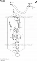 POMPE A ESSENCE pour Suzuki BURGMAN 400 2008