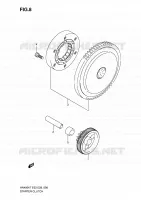 ROUE LIBRE DE DEMARREUR pour Suzuki BURGMAN 400 2008