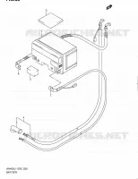 BATTERIE (AN400L1 E19) pour Suzuki BURGMAN 400 2011