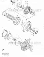 TRANSMISSION (1) pour Suzuki BURGMAN 400 2011