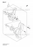 POMPE A EAU pour Suzuki BURGMAN 400 2010