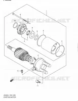 DEMARREUR pour Suzuki BURGMAN 400 2011