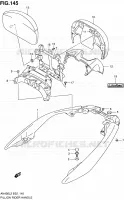 SUPPORT DOSSERET (AN400ZAL2 E51) pour Suzuki BURGMAN 400 2012