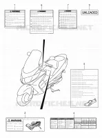 ETIQUETTE pour Suzuki BURGMAN 400 2005