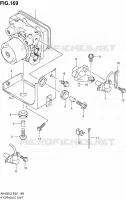 SYSTÈME ABS (AN400ZAL2 E02) pour Suzuki BURGMAN 400 2012