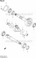 TRANSMISSION (2) pour Suzuki BURGMAN 400 2012