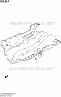 CARENAGES INFERIEUR (MODELE K5) pour Suzuki BURGMAN 650 2003