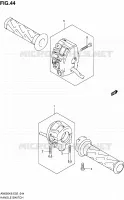 COMMODOS (AN650K6/K7/K8/K9/L0) pour Suzuki BURGMAN 650 2006