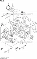 CULASSE pour Suzuki BURGMAN 650 2006