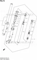 FOURCHE pour Suzuki BURGMAN 650 2008