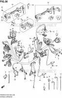 FAISCEAU ELECTRIQUE (AN650K3) pour Suzuki BURGMAN 650 2005