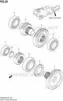 TRANSMISSION FINALE pour Suzuki BURGMAN 650 2008