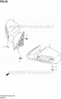 RETROVISEUR (AN650) pour Suzuki BURGMAN 650 2010