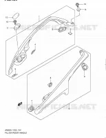 SUPPORT DOSSERET (AN650L1 E19) pour Suzuki BURGMAN 650 2012