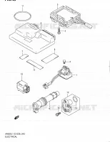 PARTIE ELECTRIQUE (AN650AL1 E28) pour Suzuki BURGMAN 650 2011