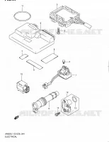 PARTIE ELECTRIQUE (AN650AL1 E33) pour Suzuki BURGMAN 650 2011