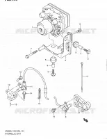 SYSTÈME ABS (AN650AL1 E33) pour Suzuki BURGMAN 650 2011