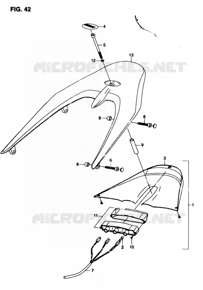 KIT OPTIONS Suzuki SCOOTER 50 AP 1998  AP50R7W(T/7/V)