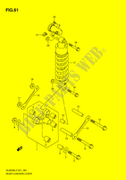 BIELLETTE DE SUSPENSION ARRIERE (DL650AUEL2 E21) pour Suzuki V-STROM 650 2012