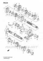 TRANSMISSION pour Suzuki V-STROM 1000 2009