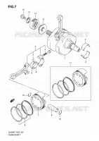 VILEBREQUIN pour Suzuki V-STROM 650 2009