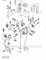 FAISCEAU ELECTRIQUE (DL650AL1 E02) pour Suzuki V-STROM 650 2011