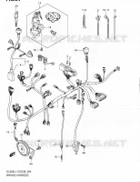 FAISCEAU ELECTRIQUE (DL650L1 E28) pour Suzuki V-STROM 650 2011