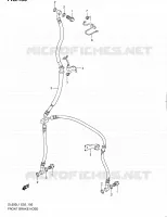 DURITE DE FREIN AVANT (DL650L1 E02) pour Suzuki V-STROM 650 2011
