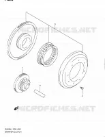 ROUE LIBRE DE DEMARREUR pour Suzuki V-STROM 650 2011