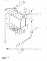 BATTERIE (DL650AUEL1 E19) pour Suzuki V-STROM 650 2011