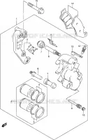 BIELLETTE D'AMORTISSEUR pour Suzuki DR-Z 250 2004